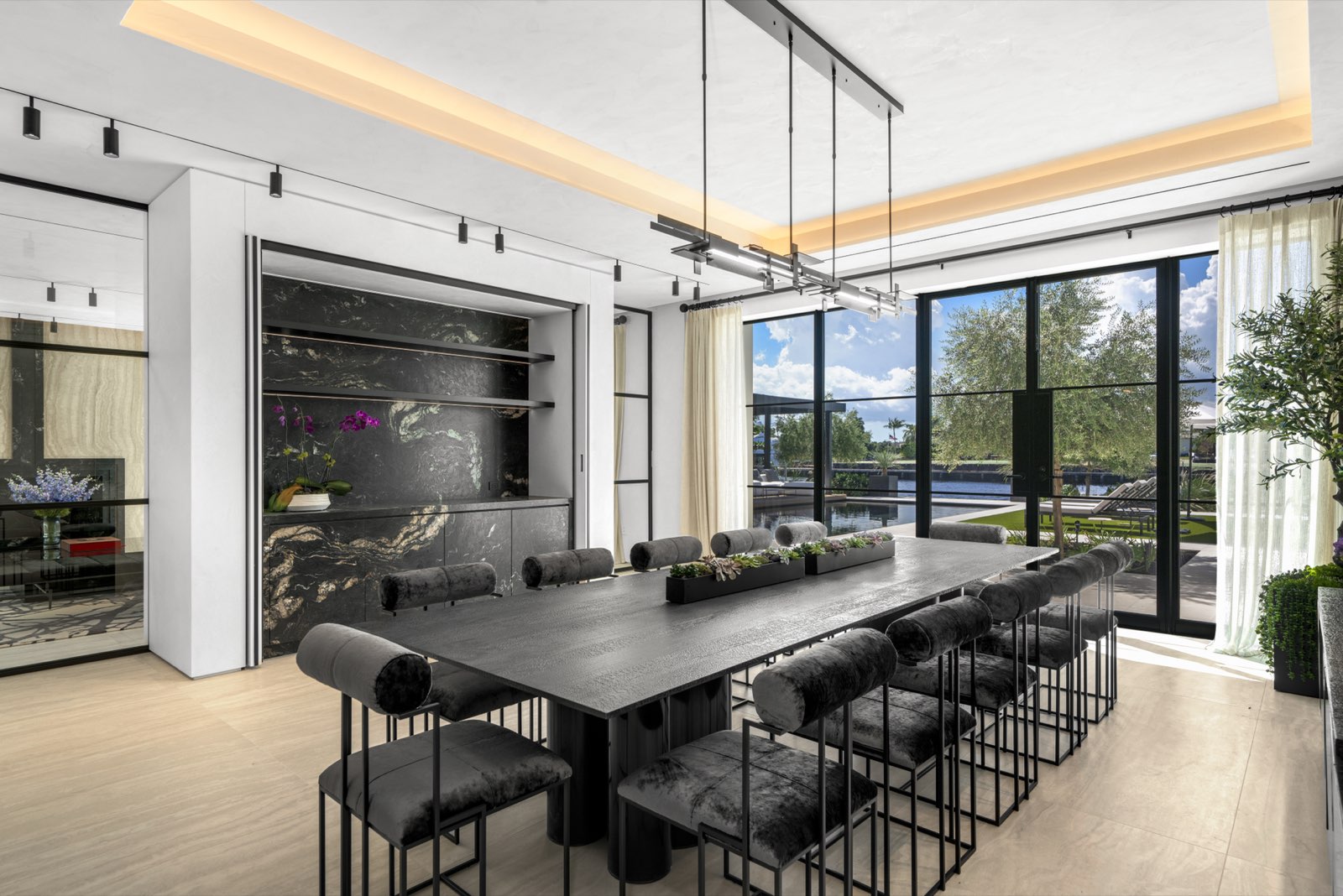 Boca Raton Spanish River — Dining room